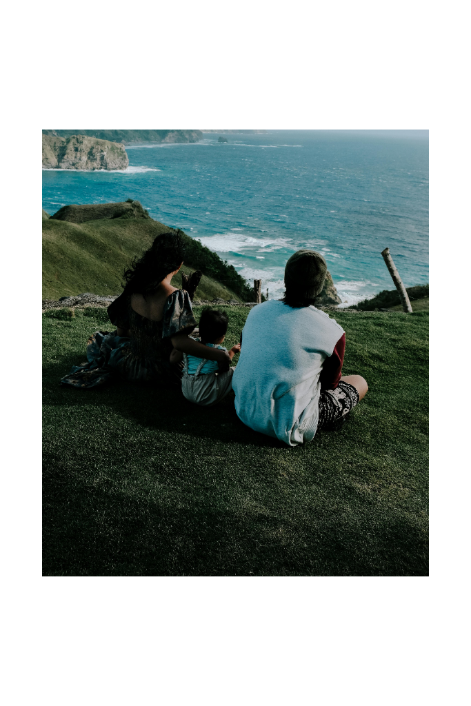 Family enjoying life and travel